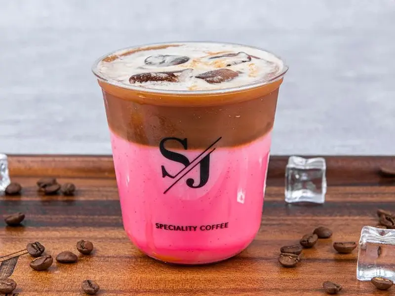 Iced Rose Latte