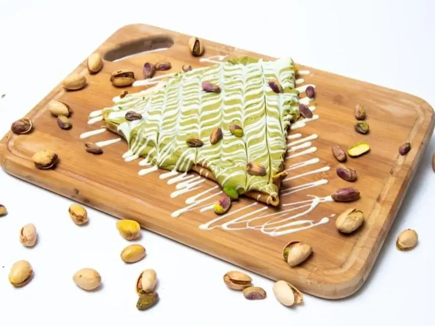 Pistachio Crepe