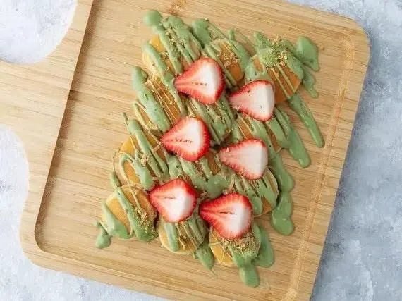 Pistachio Pancakes