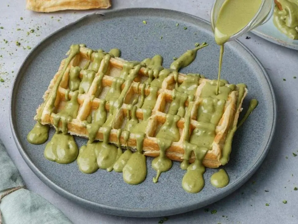 Pistachio Waffle
